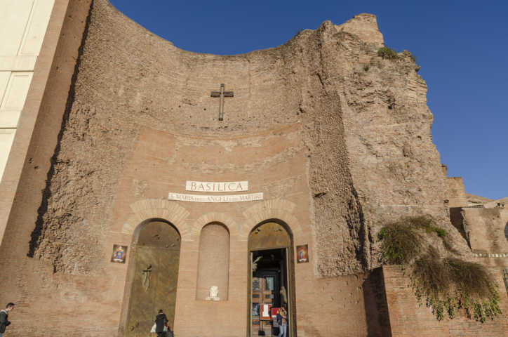170 - Italia - Roma - basilica de Santa Maria de los Angeles y los Martires